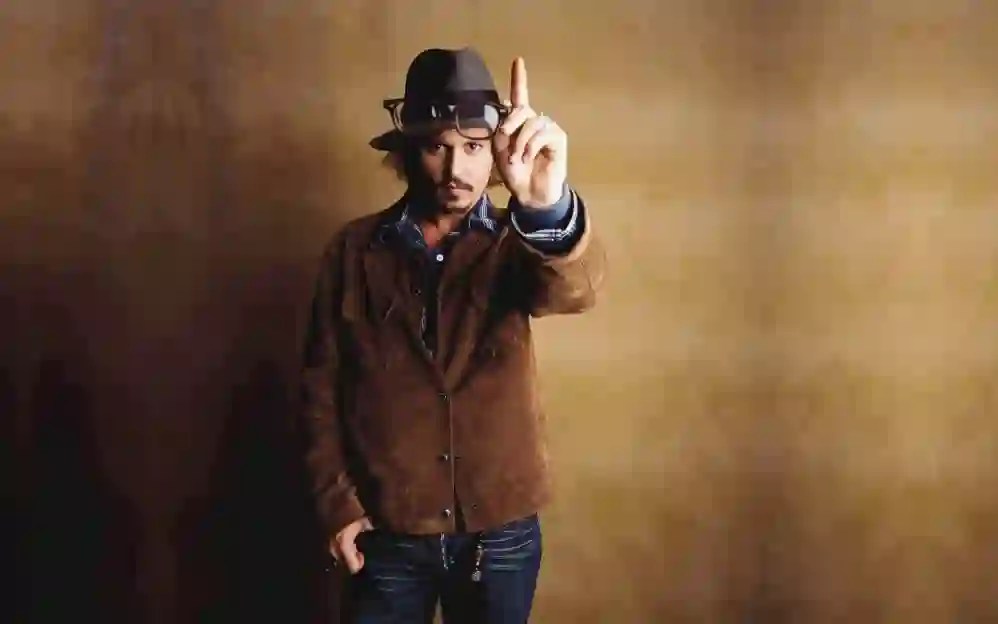 Johnny Depp portrait highlighting entitlement and self-importance linked to narcissism analysis by Som Dutt from Embrace Inner chaos
