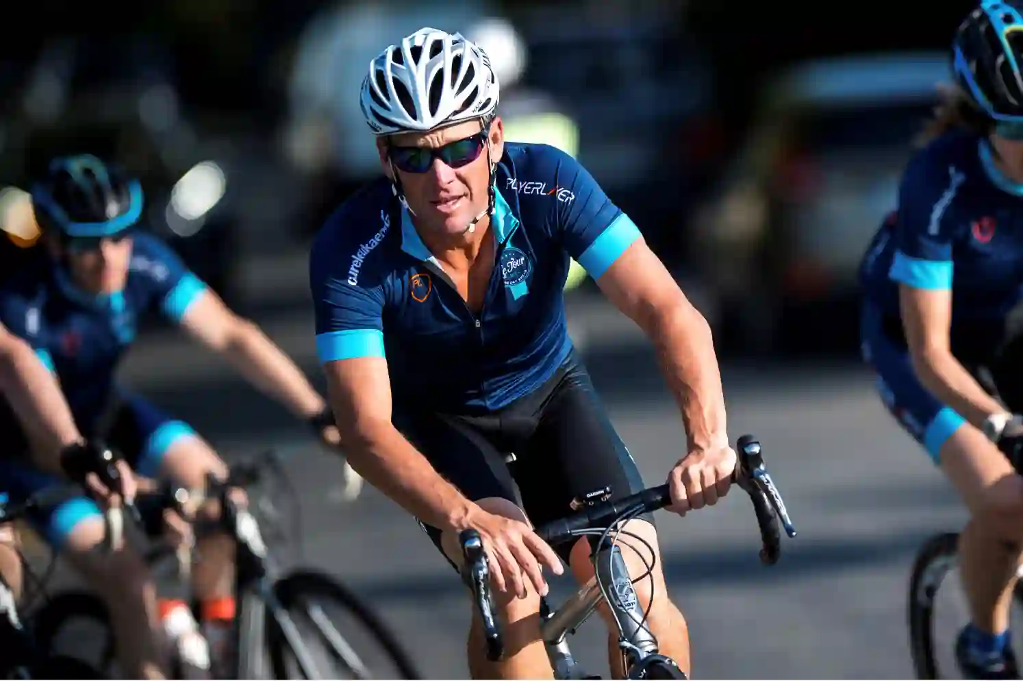 Lance Armstrong showing calculated emotional detachment and arrogance linked to malignant narcissism and ego-driven behavior